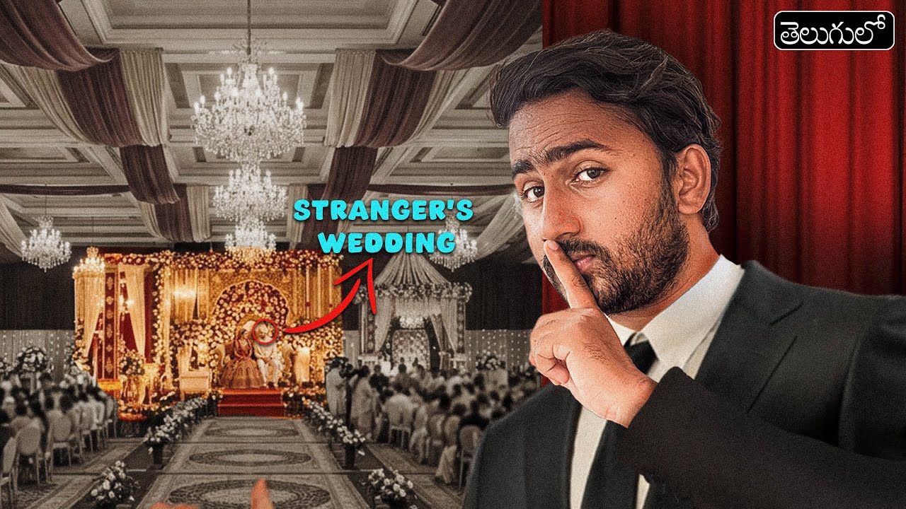 Crashing a Stranger's Wedding as a VIP! (Evvariki అనుమానం రాలేదు) 😂⁠