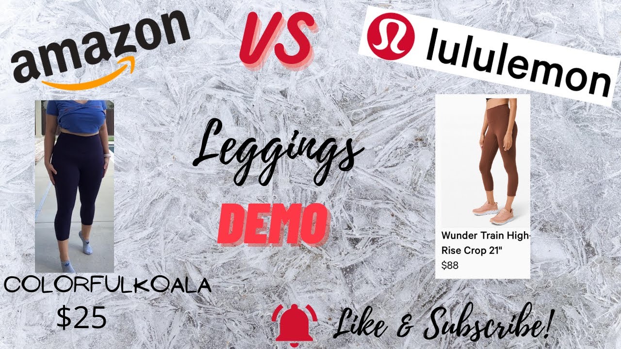 Colorfulkoala vs Lululemon Leggings 