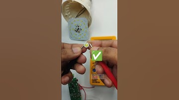 LED 💡 Test With Multimeter #shorts #trending #viral #youtubeshorts