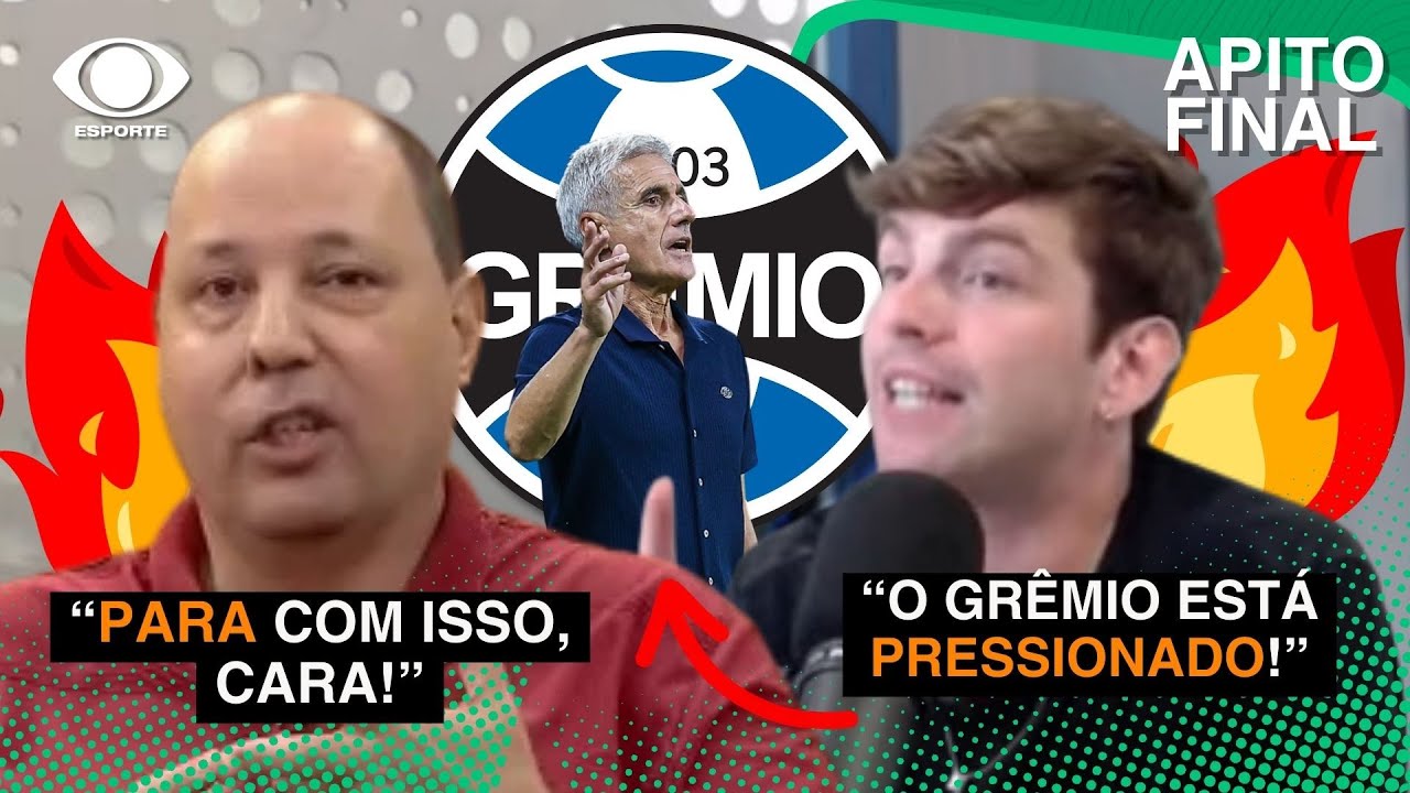 O GRÊMIO JÁ ESTÁ PRESSIONADO? | MOLL DEIXOU O PRAETZEL MALUCO!! | 