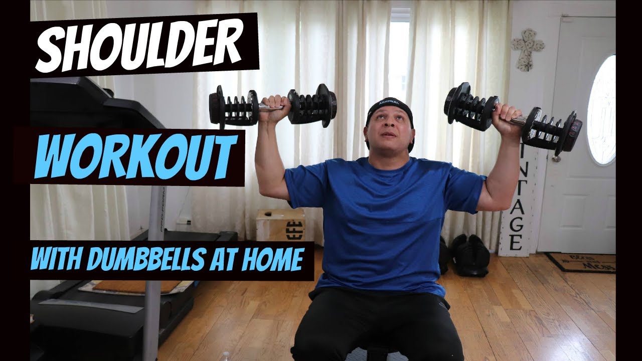 Simple Shoulder Workout At Home With Barbell for Burn Fat fast