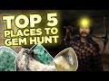 Top 5 places to gem hunt in the us