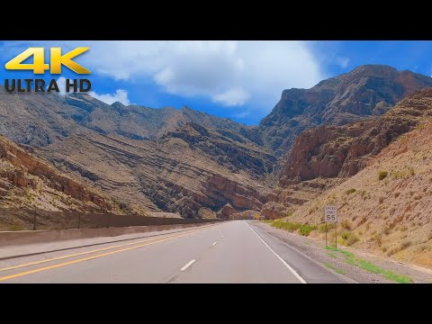 St. George to Las Vegas Complete Scenic Drive 4K Virgin River Gorge Utah Arizona Nevada I-15