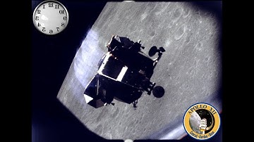 Apollo 12 in 24fps: Lunar Module docking with CM