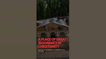 𝗧𝗵𝗲 𝗚𝗮𝗿𝗱𝗲𝗻 𝗼𝗳 𝗚𝗲𝘁𝗵𝘀𝗲𝗺𝗮𝗻𝗲 𝗮𝗻𝗱 𝘁𝗵𝗲 𝗖𝗵𝘂𝗿𝗰𝗵 𝗼𝗳 𝗔𝗹𝗹 𝗡𝗮𝘁𝗶𝗼𝗻𝘀 #bible #tour #jesus