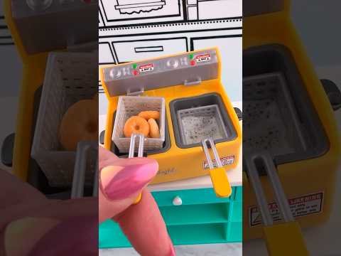 MiniVerse Make it  Mini Food Fryer that ACTUALLY WORKS Satisfying Video ASMR! 🍩 #shorts #asmr #mini