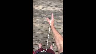 the real one handed clove hitch