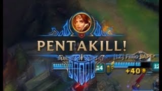 Leona Ad Top Pentakill League Of Legends