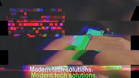 cyberpunk glitch transitions slideshow - MakeWebVideo.com