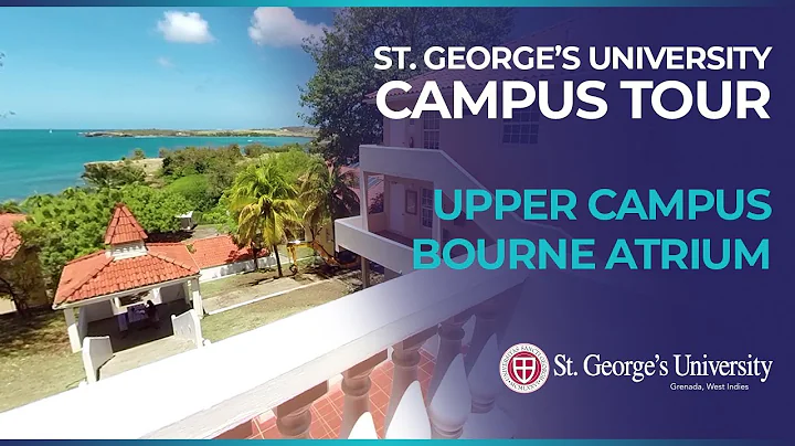 St. George's University Campus Tour - Upper Campus - Bourne Atrium