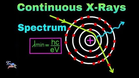 🔴 Continuous X-rays spectrum in hindi