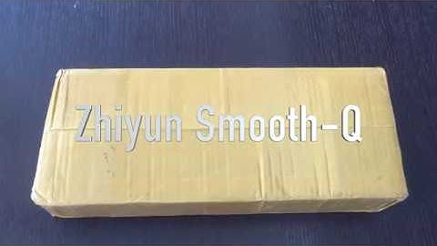 unboxing & Sample footage Using Zhiyun Smooth-Q +iphone x