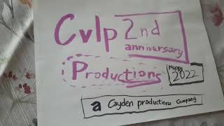 Cvlp Productions 2Nd Anniversary To Us!