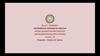 Instrumental Methods of Analysis | Atomic Absorption Spectroscopy (Instrumentation & Applications) |
