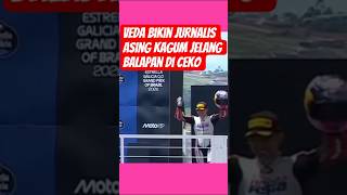 veda bikin jurnalis asing kagum menjelang balapan di Ceko