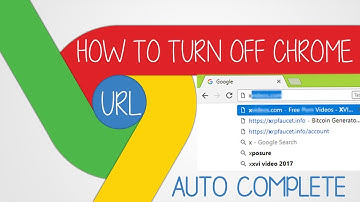 How to Turn Off Google Chrome URL Autocomplete