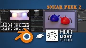 SNEAK PEEK 2 | HDR Light Studio with Blender - Project Embedding