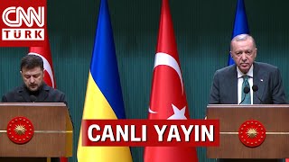 Hurbaşkanı Erdoğan Ve Zelenskiden Ortak Basın Toplantısı I Canli Haber