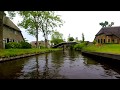 Giethoorn, The Netherlands.. Venice of Holland.. Full Boat Tour