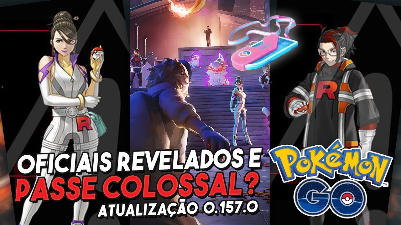 DESCOBERTA COLOSSAL E EVENTO EQUIPE ROCKET? SEGREDOS DA ATUALIZAÇÃO 0.157.0 POKÉMON GO