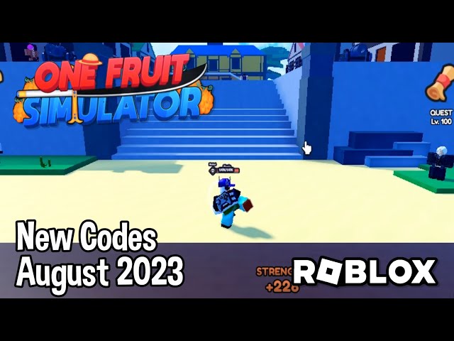 NEW* ALL WORKING ONE FRUIT SIMUALTOR CODES 2023 - ROBLOX ONE FRUIT