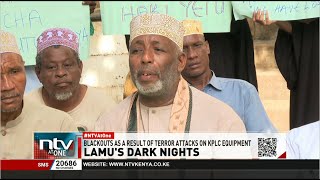 Lamu: Residents aprotest frequent power blackouts experienced in the region