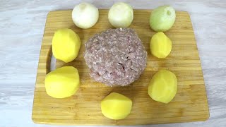 Всего то Картошка Фарш 2 ингредиента и Праздничное ВКУСНОЕ блюдо УДИВИТ ваших ГОСТЕЙ