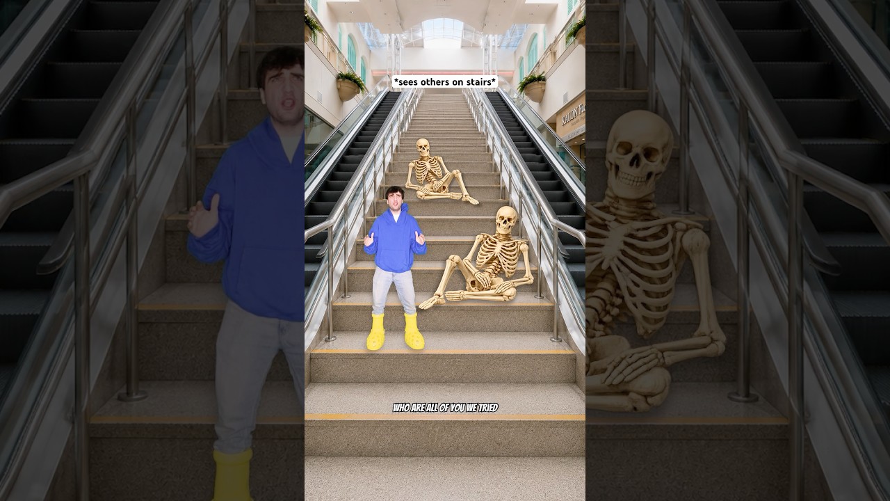 When There’s Stairs Next To The Escalator 🤣 #shorts #relatable