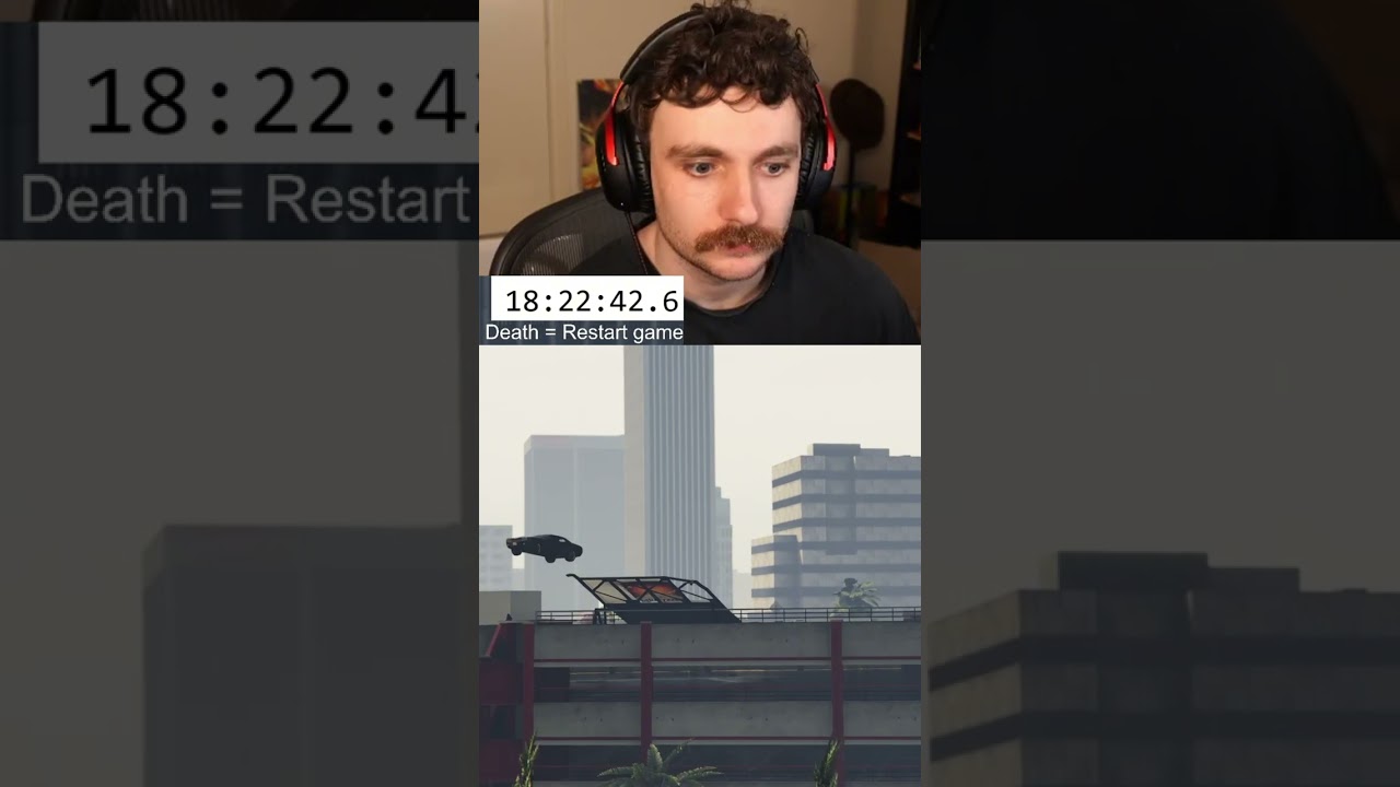 He was 18 HOURS into a No Death Run!