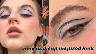 1970s mod makeup inspired look #SHORTS