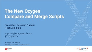 Webinar: The New Oxygen Compare and Merge Scripts