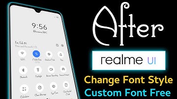 How To Change Realme Font Style After UI Update | Realme Font Style Change Free | @SmartHelpIndia