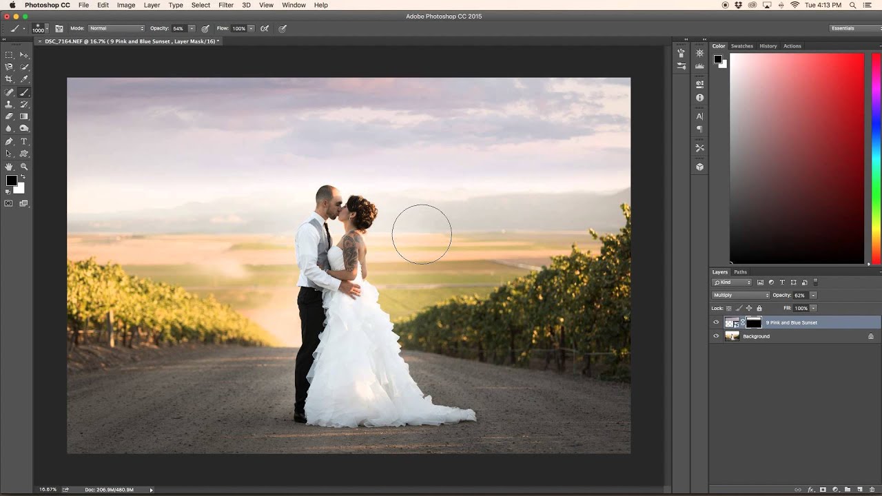 How To Use A Sky Overlay In Photoshop YouTube