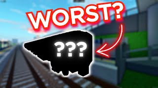 SCR *WORST* train V.S. *BEST* train...