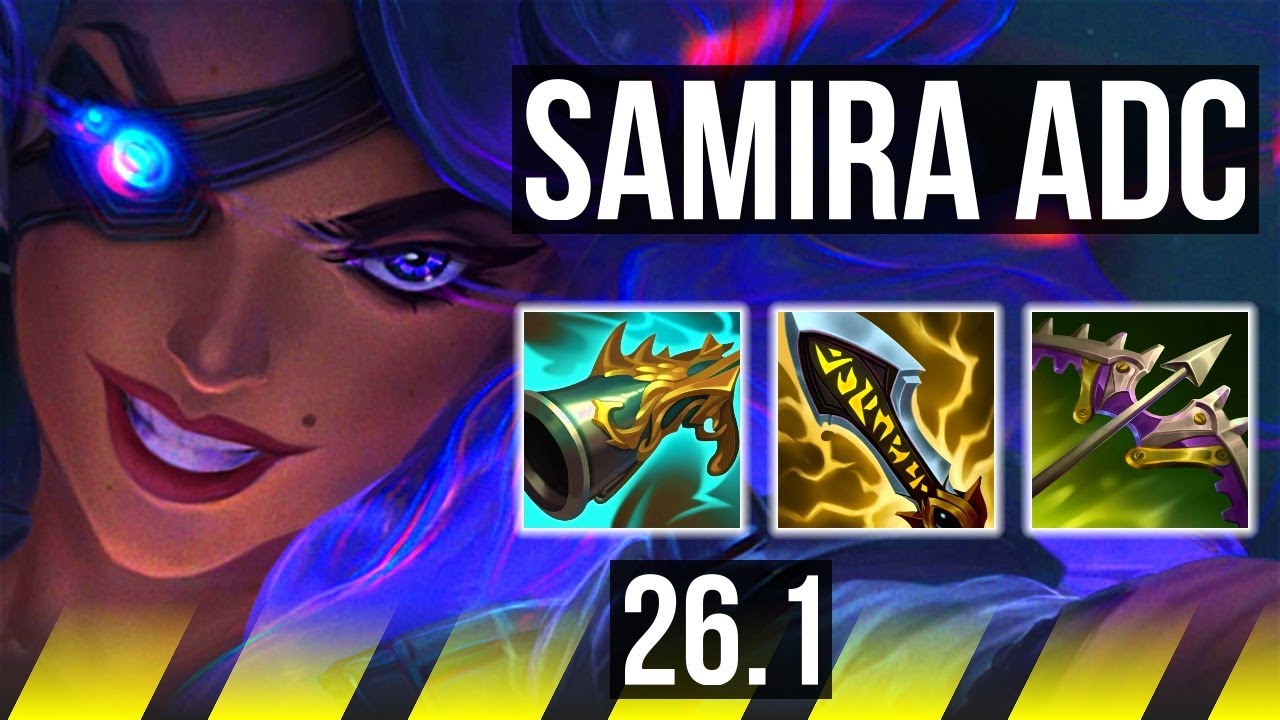 SAMIRA & Alistar vs APHELIOS & Nami (ADC) | Good KDA: 24/2/2, 54K damage | EUW Master | 26.1
