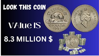 The Million-Dollar Mystery: The 1993 5 Cents Canadian Coin That Shook the Numismatic World!