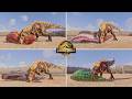 Dinosaur King Black T-Rex vs Dinosaur King Carnivores | JWE2