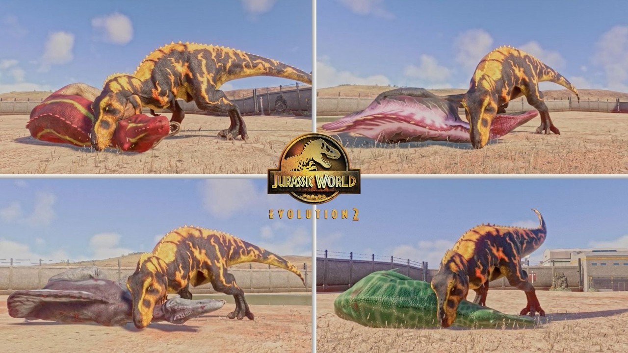Dinosaur King Black T-Rex vs Dinosaur King Carnivores | JWE2