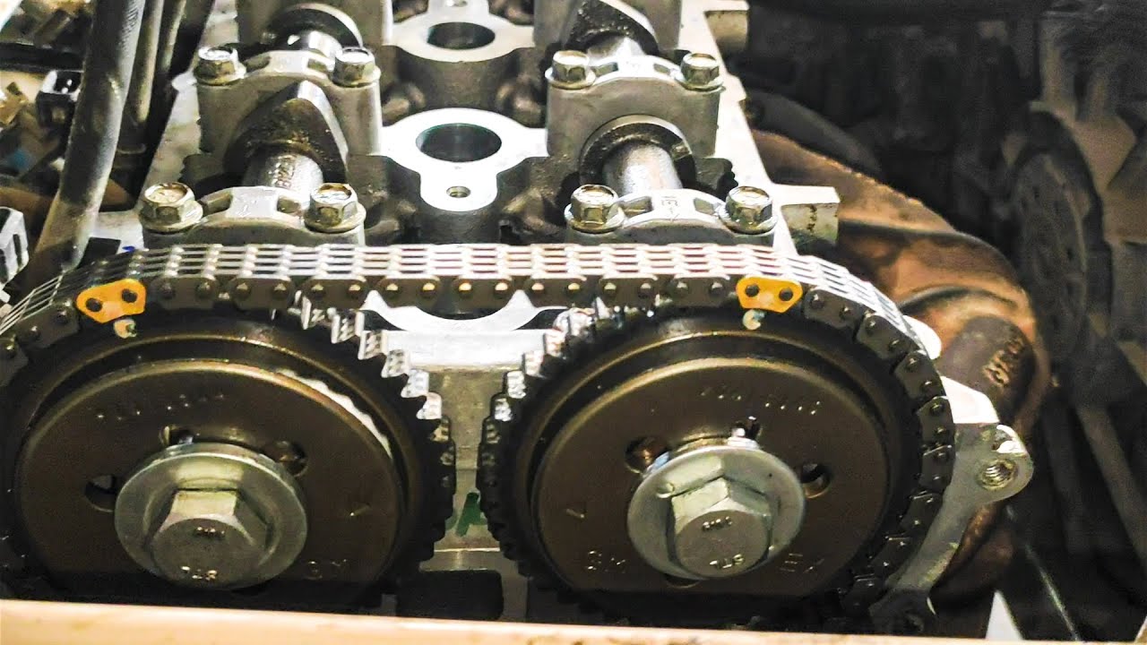 Timing chain change || chevrolet sail petrol|| - YouTube