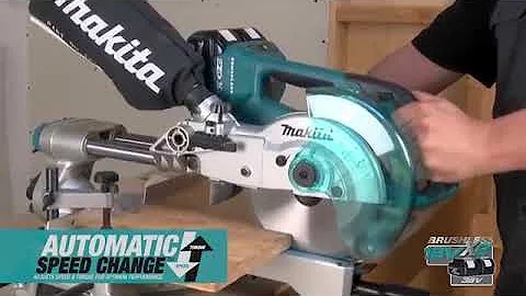 MAKITA 18V X2 LXT 7-1/2 Compound Miter Saw 5 78 Cordless Metal Cutting Circular Saw with Brushless M