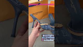 L-ouis Vuitton 6AM Mule Bleu 1ADIG5
