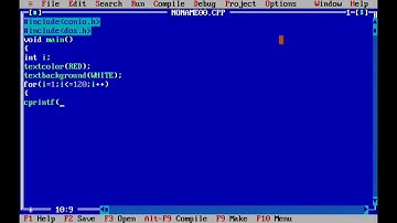 CREATE AN DOS BASED PROGRAM IN TURBO C++ | C C++ PROGRAMMING