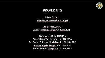 VIDEO UTS PBO kelompok INHERITOPIA