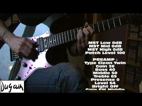 Boss GT10 - Joe Satriani - Baroque - a patch by Br...