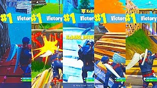 5 VICTORY ROYALES IN A ROW! - Fortnite Battle Royale Gameplay