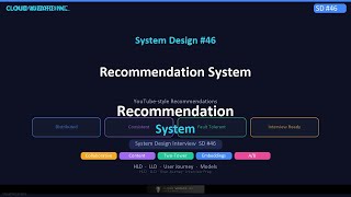 System Design : Recommendation System