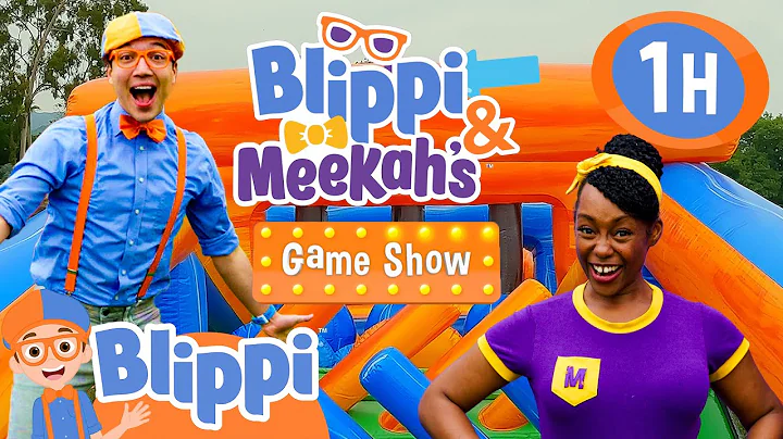 Twin Battle: Blippi GAME SHOW | Blippi - Sports & Games Cartoons for Kids