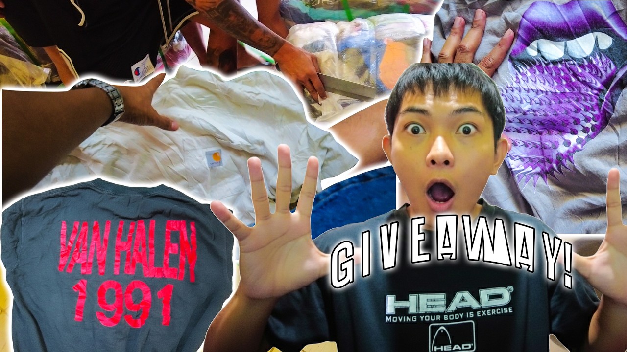 Puro mabibisa! Vintage Band Tee! Carhartt Jacket! at iba pa! may pa Giveaway pa! WOW!