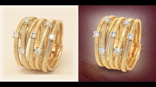 Jewellery Retouching Tutorial - #011 / For Instagram Post screenshot 5