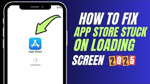 How To Fix App Store Stuck On Loading Screen Problem On iPhone !